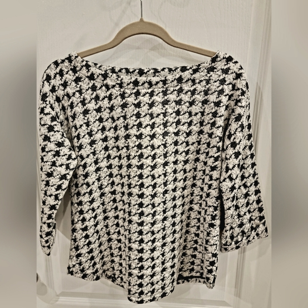 Houndstooth Top